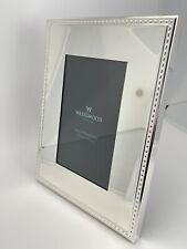 Wedgwood photoframe 6x4 mirrored IOB giftware raised edge design picture