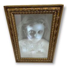 Animated Haunted Mirror Ghost Grandin Road Girl Sounds Halloween Rare See Video picture