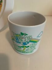 Cabbage Patch Kids Plastic Cup Mug Stork Rainbow Clouds 1980s Vintage picture