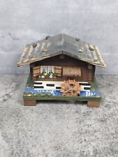 Swiss House Music Box Vintage Cuendet Swiss Movement Chalet Edelweiss Musical picture