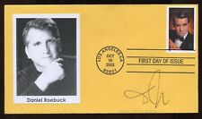 Dan Roebuck signed autograph American Actor as Robert Biggs in The Fugitive FDC picture