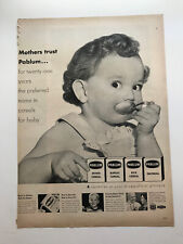 1953 Pablum Mixed Cereal Barley Cereal Rice Cereal Oatmeal Vintage Print Ad picture