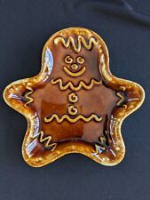 Vintage Hull Pottery Gingerbread Spoon Rest picture