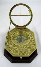 Universal Equinoctial Sundial, Franklin MInt, 1987, w COA, With Original box picture