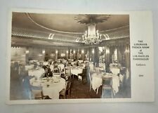 Postcard Antique RPPC VINTAGE The French Room LOS ANGELES AMBASSADOR Hotel CAL. picture