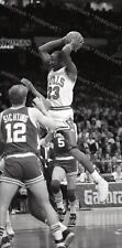 MICHAEL JORDAN 1986-87 NBA Playoffs Original 35mm B&W Negative CRYSTAL CLEAR picture