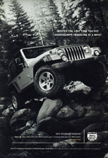 2004 Jeep Wrangler: Last Time Goosebumps Vintage Print Ad picture