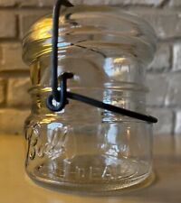 Adorable Clear Ball Ideal Half Pint Canning Jar..Excellent Condition.. picture