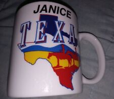 Texas Janice Ceramic Coffee Cup Mug picture