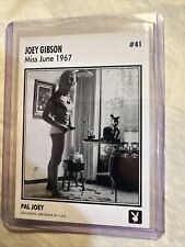 1996 Playboy’s Autograph Card, Joey Gibson #41 Miss June 1967 picture