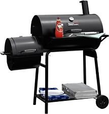 CC1830F Grill with Offset Smoker, Barrel Charcoal BBQ Outdoor Backyard Cooking picture