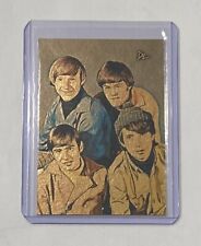 The Monkees Gold Plated Limited Artist Signed “Pop Icons” Trading Card 1/1 picture