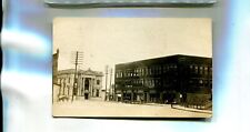 MENOMINEE MICHIGAN FIRST NATIONAL BANK REAL PHOTO POSTCARD 9022R picture