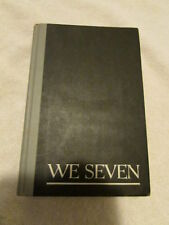 Mercury Seven SIGNED BOOK WE SEVEN  Scott Carpenter &  Alan  Shepard  picture