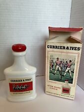 Vintage Currier & Ives After Shave Lotion New in Box FULL Rare  picture