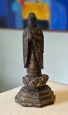 Buddha Figure Amida Very Old Wood Japanese picture