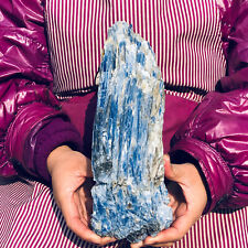5.03LB Natural blue kyanite quartz crystal rough mineral speciman healing picture