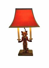 Lamp Fox Butler Equestrian Style Desk Table Lighting Vintage Classic Decor picture