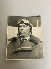 Rare ~Photo Portrait Of American Aviator Pilot Col.  Possible Charles Lindbergh? picture