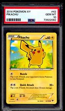 PSA 10 Pikachu 2014 Pokemon Card 42/146 XY picture