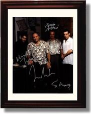 8x10 Framed Sopranos - Bada Bing Autograph Promo Print - Sopranos Cast picture