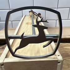 RARE OFFICIAL John Deere Tractor Barbecue Branding Iron BBQ Grill Wood Gift Box picture