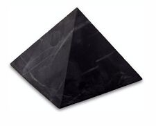Shungite Pyramid UnPolished 30 mm / 1.2 inch C60 Carbon 5G Wifi EMF Protection  picture