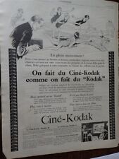 CINE KODAK Model R Kodascope Model C + JIF Paper Advertising ILLUSTRATION 1926 picture