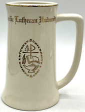 Vintage Pacific Lutheran University Mug Stein WC Bunting M180 Tacoma WA College picture