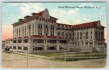 1910's HOTEL WILDWOOD MANOR NEW JERSEY NJ PUBL BY ISZARD CO ANTIQUE POSTCARD picture