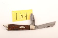 WWII Era Case Tested XX 2 Blade Pocket Knife Military Only RARE picture