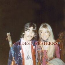 GEORGE HARRISON Rare Candid w/ wife Photo BEATLES picture