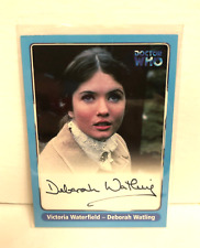 2000 Dr. Who Signed Limited Edition Trading Card A7: Deborah Watling picture