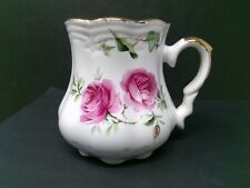 Fine Bone China Staffordshire England Crown Victorian Roses Mug Cup picture