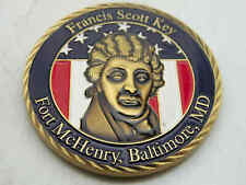 FRANCIS SCOTT KEY FORT MCHENRY BALTIMORE MD CHALLENGE COIN picture