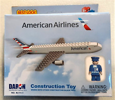 America Airlines 67pc Best-Lock Construction Blocks Jet Plane Exclu New NOS 2020 picture