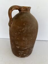 EARLY KNOX TEXAS BROWN ONE QUART STONEWARE POTTERY JUG picture