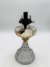 Vintage Glass oil Lamp P & A Banner Burner USA As Is Please Read picture