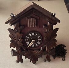 Vintage LOTSCHER Switzerland Cuckoo Musical Clock for Parts or Repair picture