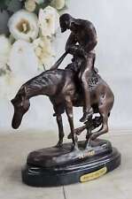 End of the Trail Solid Lost Wax Bronze Statue Sculpture by James Fraser Sm 10 picture