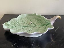 Outstanding Oggetti Mangani Italian Decorative Porcelain Leaf picture