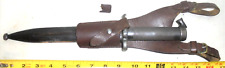ANTIQUE,. Swedish Model 1896 Mauser Bayonet,  Scabbard & Holster Sweden Military picture
