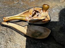 Antique  Tobacco Smoking Pipe  With Case - Came From Europe - Unknown picture