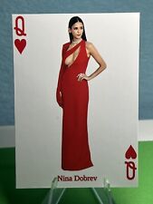 Nina Dobrev 2023 Pretty Women Customs Queen of Hearts Card picture