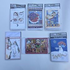 Vintage Mary Engelbreit Note Cards and Envelopes Sets Lot Of 6 Sealed 48 Pcs picture