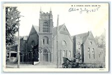 c1940 ME Church South Exterior Building Salem Virginia Vintage Antique Postcard picture