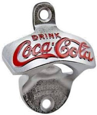 TableCraft Coca-Cola / Coke Wall Mount Stationary Bottle Opener picture