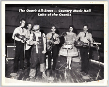 Original Old Vintage Antique Photo Ozark All Stars Country Music Hall Autographs picture