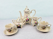 Vintage Lily Creek Tea Set Flowers Feed the Soul Very Nice picture