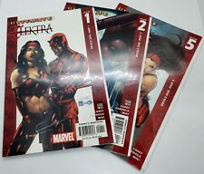 Ultimate Daredevil Elektra Devil's Due #1, 2, 5 (Marvel, 2004) 1st Print Mint🔥 picture